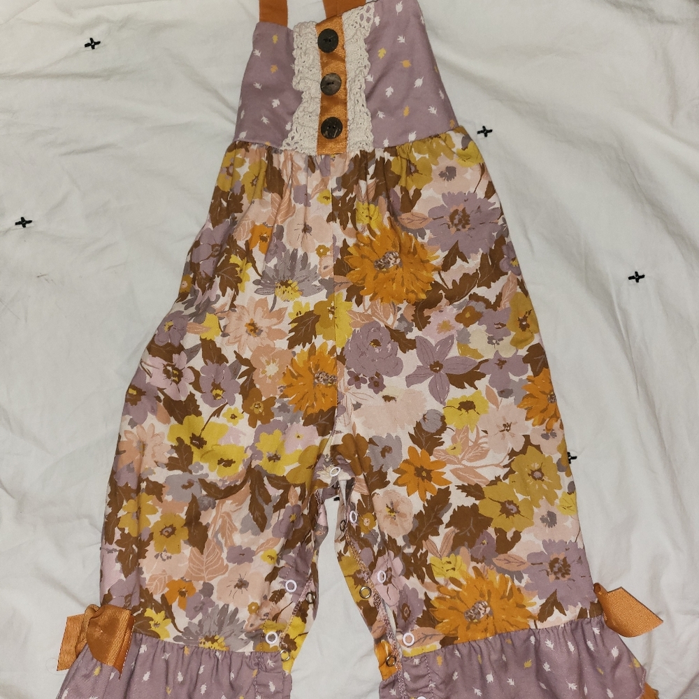 RicRac & Ruffles Fall romper